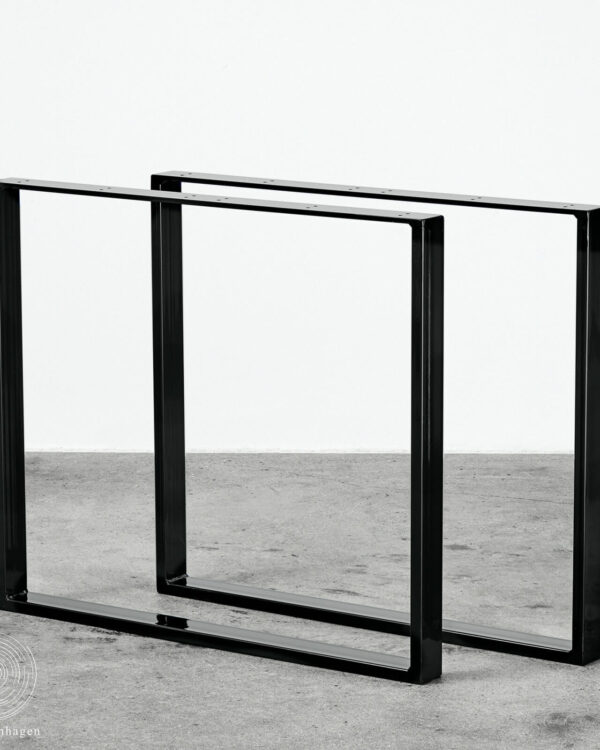 bordben plankebord spisebord sort metal Nordisk Design Ent Copenhagen